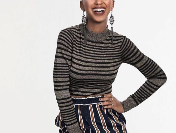 Nandi Madida smiling
