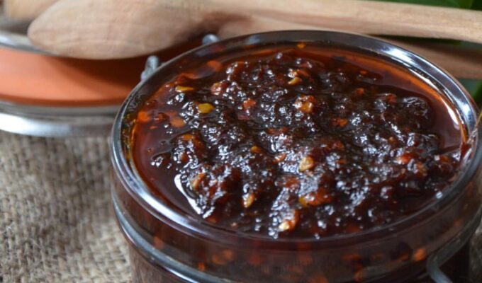 picture of Ghanaian pepper sauce shito