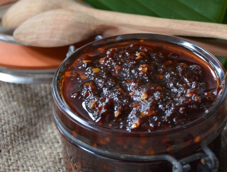 picture of Ghanaian pepper sauce shito