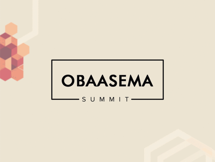 Obaasema summit poster with event details
