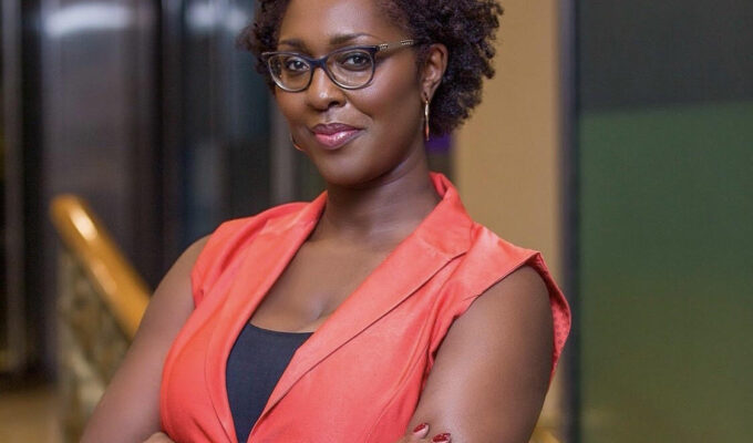 Akosua Annobil poses with arms folded