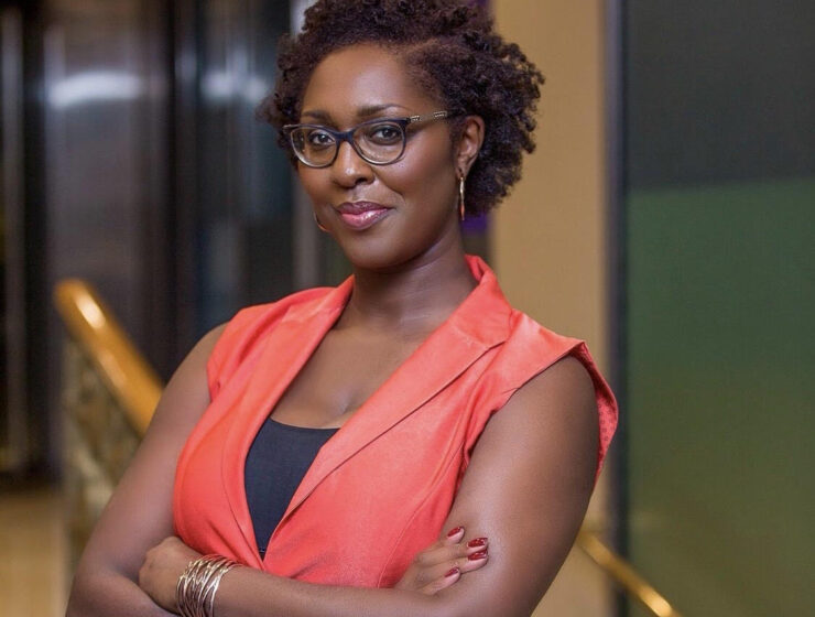 Akosua Annobil poses with arms folded