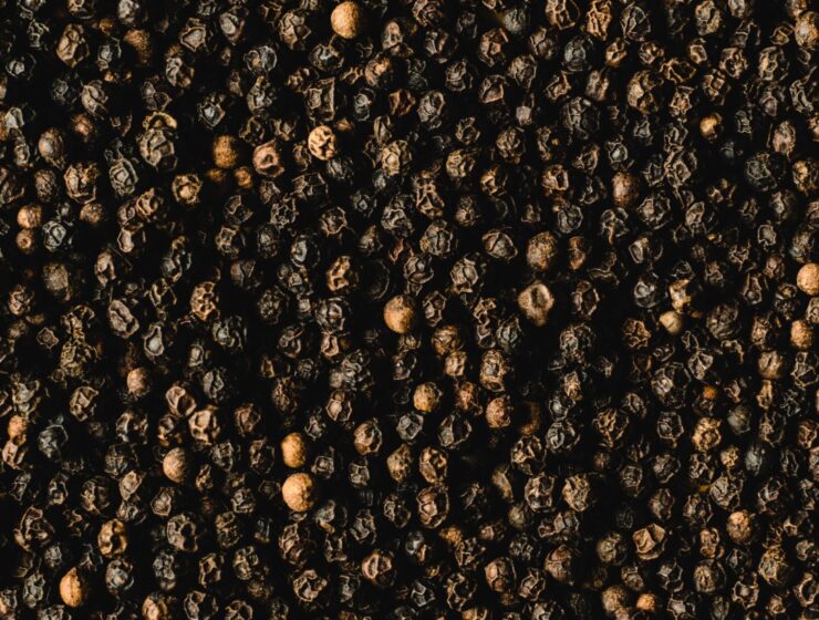 African black pepper seeds used in West African cooking