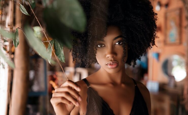 Black woman displaying non attachment attitude