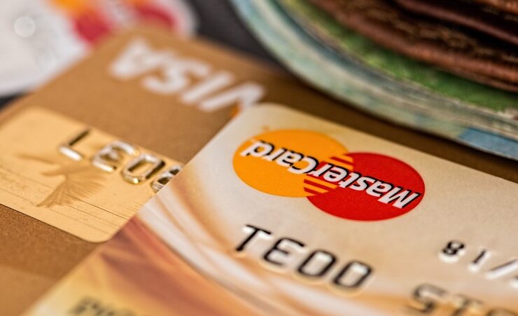 Financial health on display using visa and mastercard