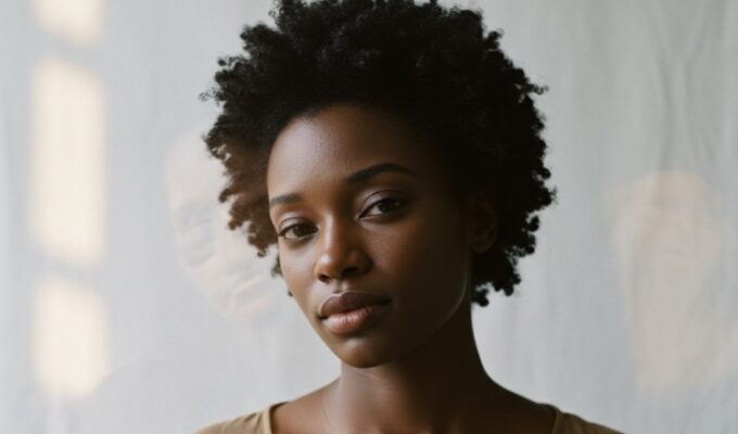 A Black woman thinking about how to set boundaries