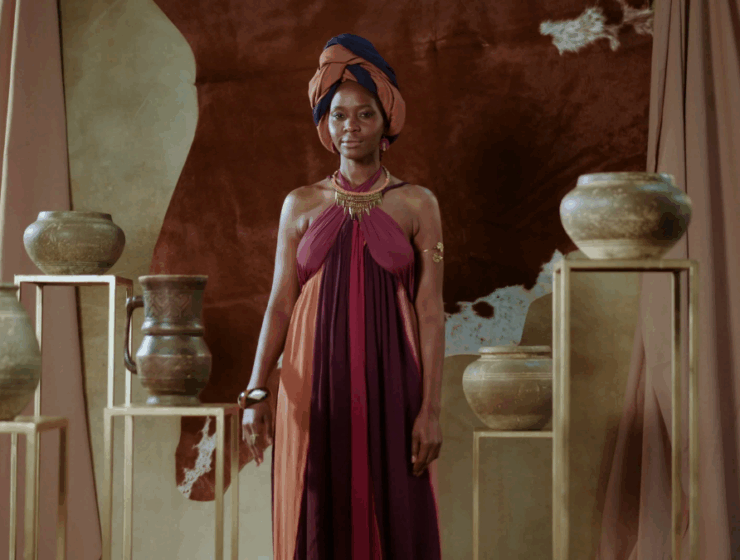 Glowing African woman radiating health and vitality, representing Our Kind of Well.