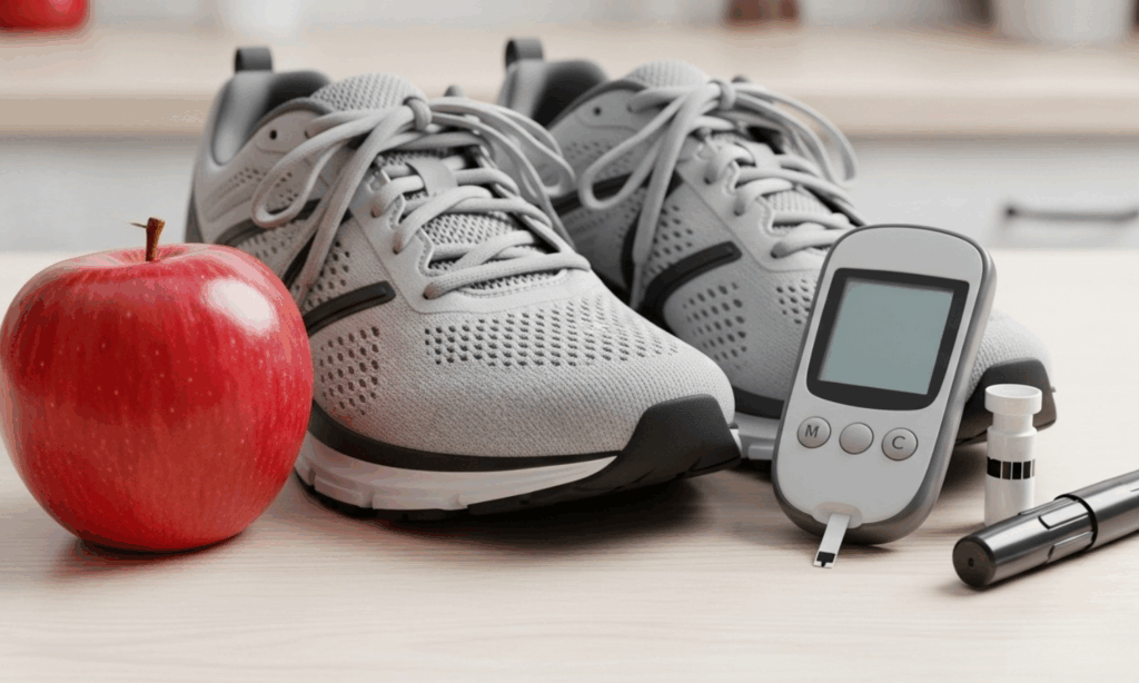 Healthy daily habits for African women to support diabetes prevention.