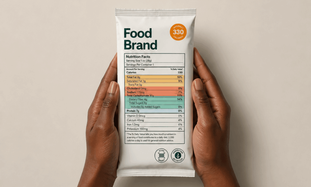 An article on how to read food labels on packaged foods